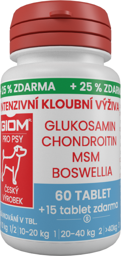 GIOM Intensive Joint Nutrition 60 tablets  + 25 % extra free