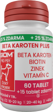 GIOM Beta-carotene PLUS 60 tablets  + 20% extra free
