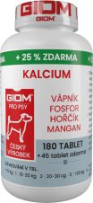 GIOM Calcium 180 tablets  + 25 % extra free
