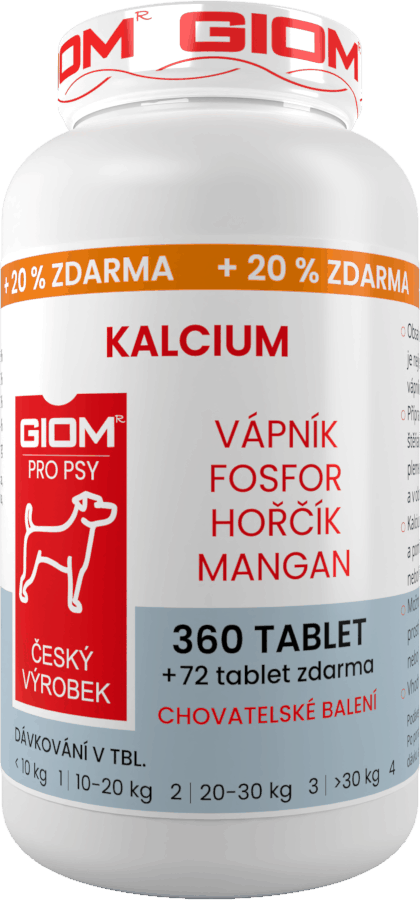 GIOM Calcium 360 tablets  + 20% extra free 