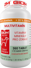 GIOM Multivitamin 360 tablets  + 20% extra free 