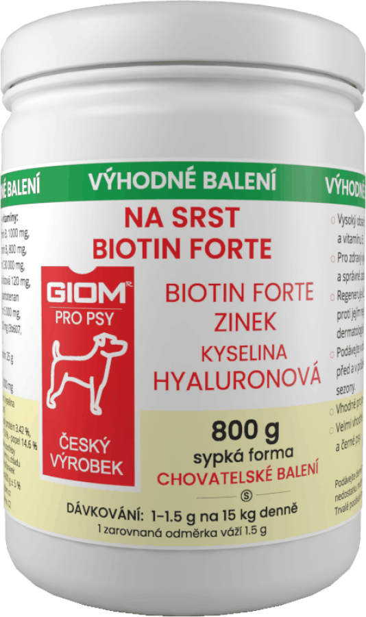 GIOM For coat Biotin FORTE 800 g  powder 