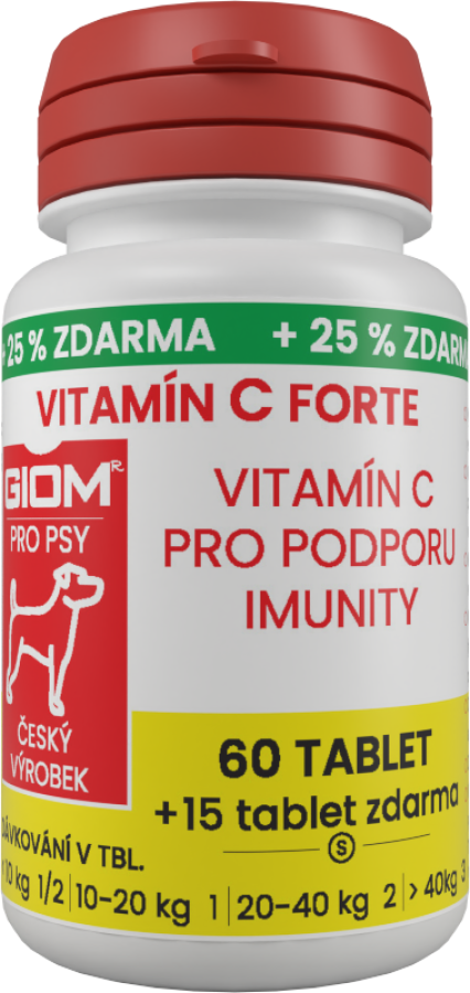 GIOM Vitamin C FORTE 60 60 tablets  + 20% extra free